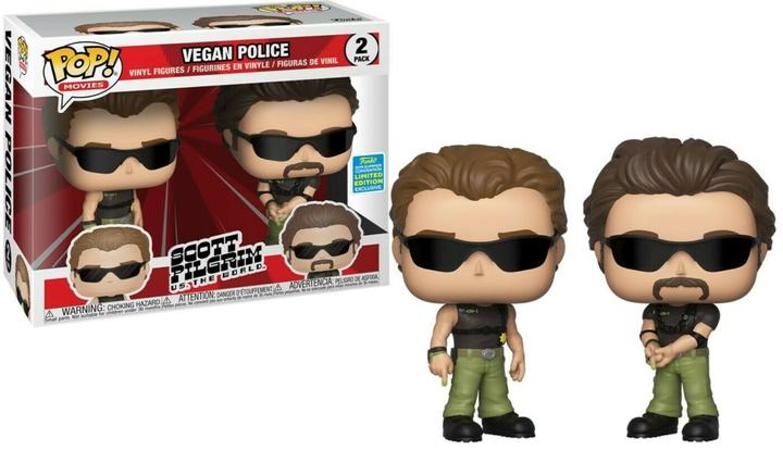 Actual product image Funko POP! Scott Pilgrim 2-Pack Vegan Police