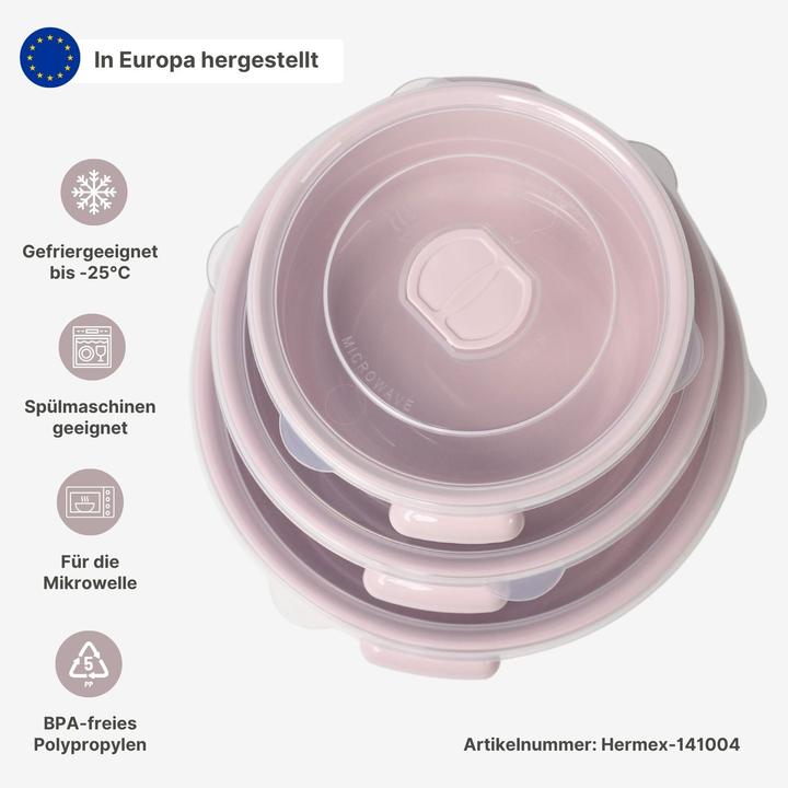 Image du produit Hermex Kit de boîtes à micro-ondes