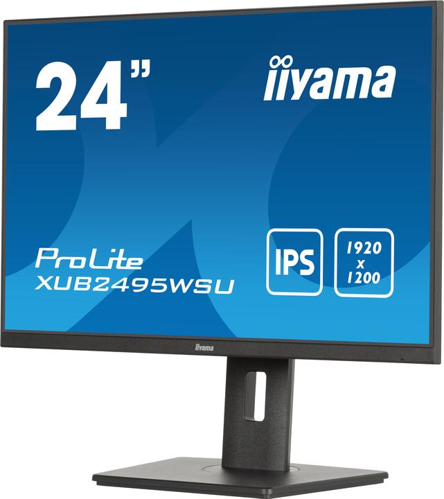 Actual product image iiyama 24.1IN ULTRA THIN IPS PANEL 1920X1200 4MS 300CD/M2 1000:1 1X (1920 x 1200 pixels, 24")
