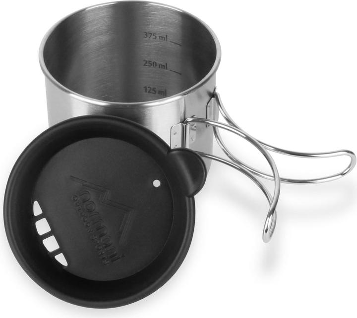 Actual product image Normani Stainless steel cup with folding handle Colorado
