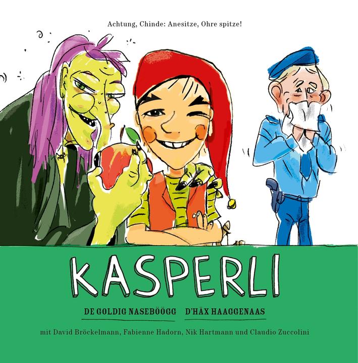Energetic Kasperli/De Goldig Naseböögg - D'Häx Haaggenaas (Kasperli)