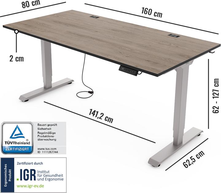 Actual product image Yaasa Desk Essential