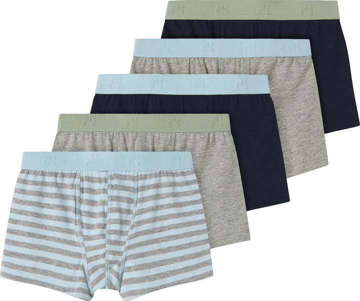 Immagine prodotto Name it Nkmboxer 5p Aquamarine Y/D Noos (98, Confezione da 5 pezzi)