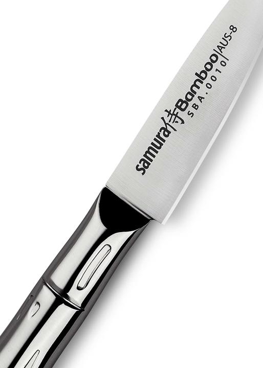 Produktbild Samura BAMBOO universal kitchen knife 3.2 "/ 80mm from AUS 8 Japanese steel 59 HRC (8.50 cm)