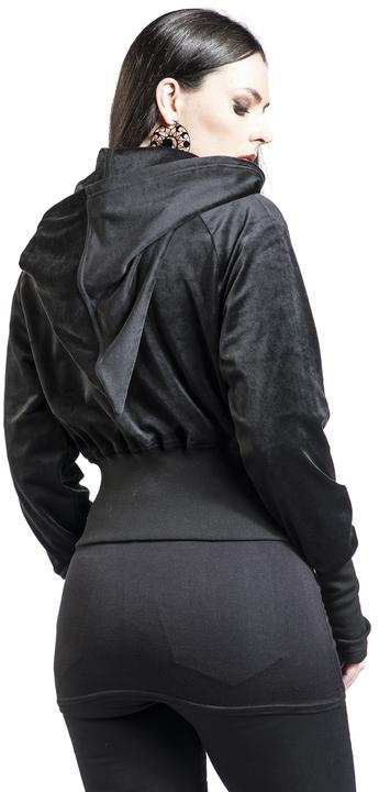 Produktbild Gothicana by EMP Weiche Nicki Kapuzenjacke (S)