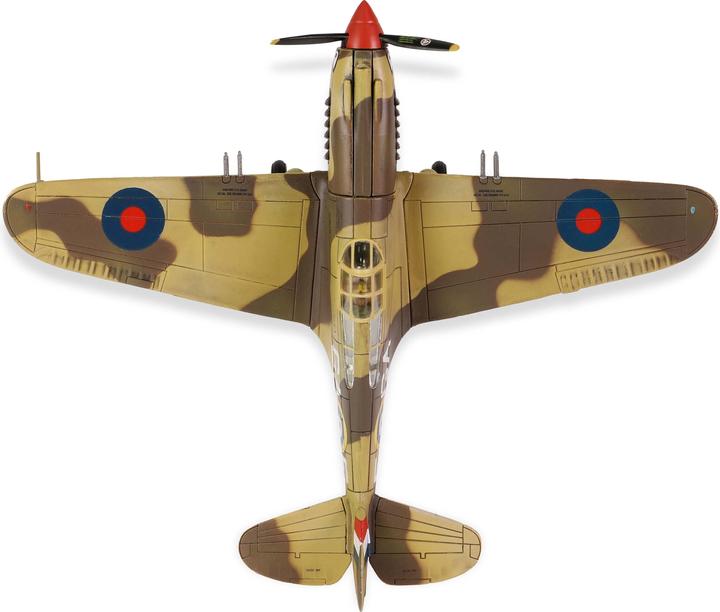 Actual product image Carson 1:72 US Curtiss P-40B Tomahawk Mk.IB RAF