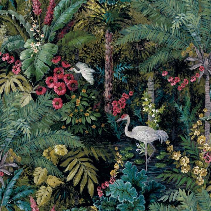 Holden Décor Tapete Outside In Jungle Paradise (53 x 1000 cm)
