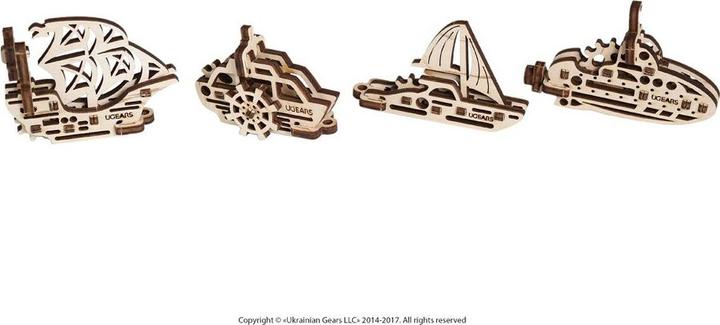 Actual product image Ugears U-Fidgets ships