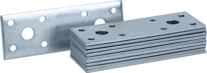 Helpmate Flachverbinder 35x100, verzinkt, 12 Stück (Flachverbinder, 12 Stk.)