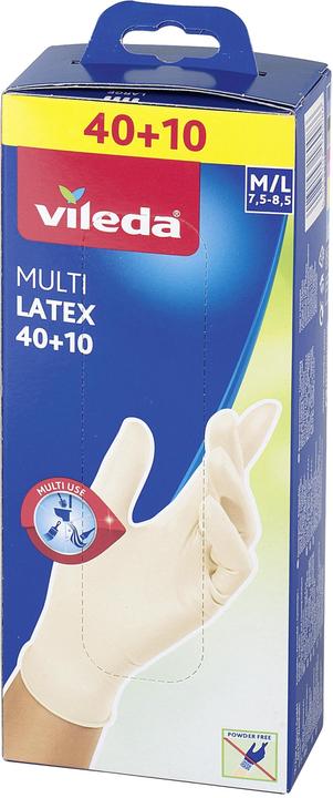 Produktbild Vileda Multi Latex 40+10 (L, M)