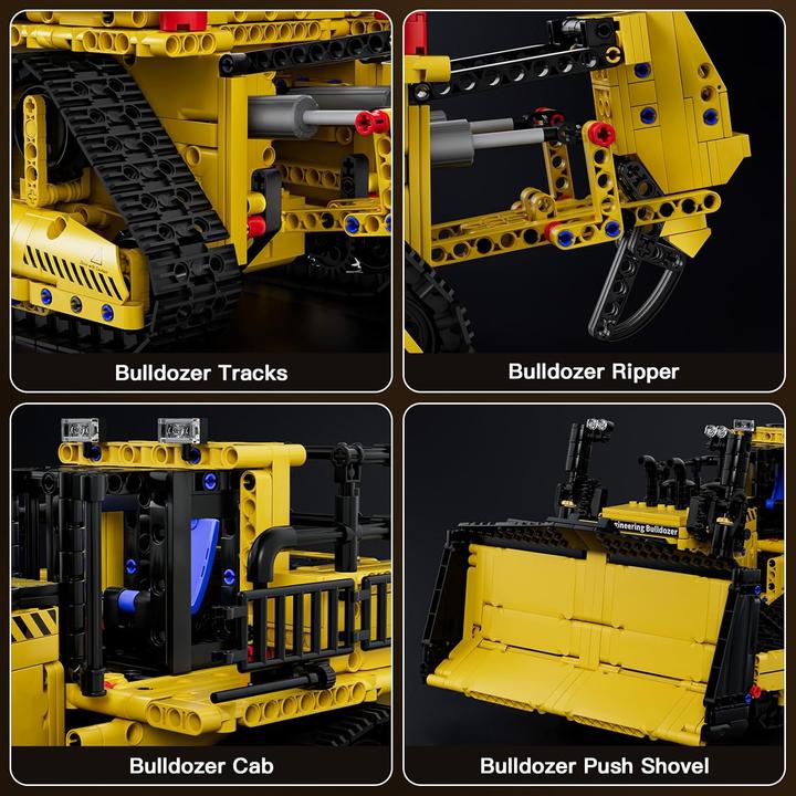 Immagine prodotto Mould King Bulldozer D11 telecomandato