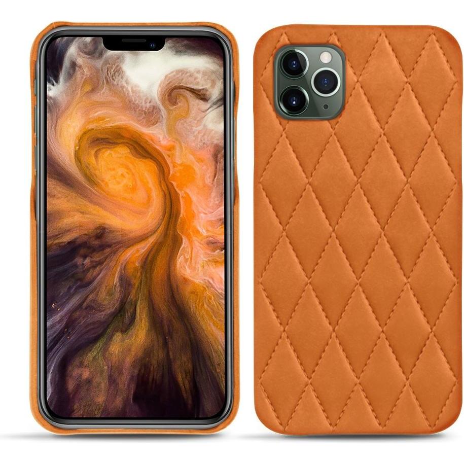 Noreve Lederschutzhülle (Apple iPhone 11 Pro Max), Smartphone Hülle, Orange