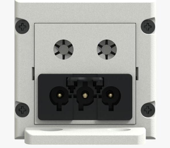 Image du produit IB Connect Multiprise Cubo 4x T13, USB A+C, Blanc (4 x, Type 13, USB)