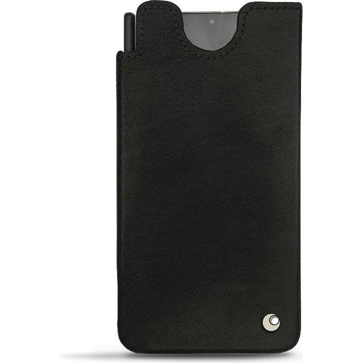 Noreve Lederschutzhülle (Samsung Galaxy S21 Ultra), Smartphone Hülle, Schwarz
