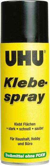Immagine prodotto UHU Adesivo spray (201 g, 200 ml)