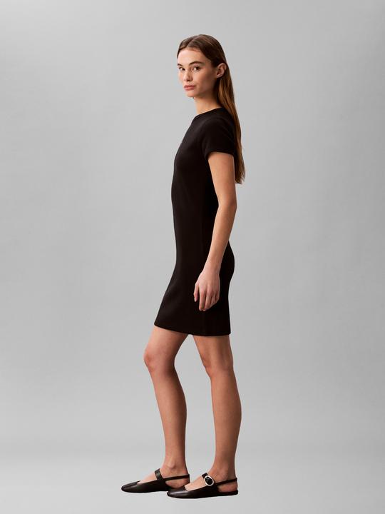 Image du produit Calvin Klein Robe Mini Bébé Côtes Monologo (S)