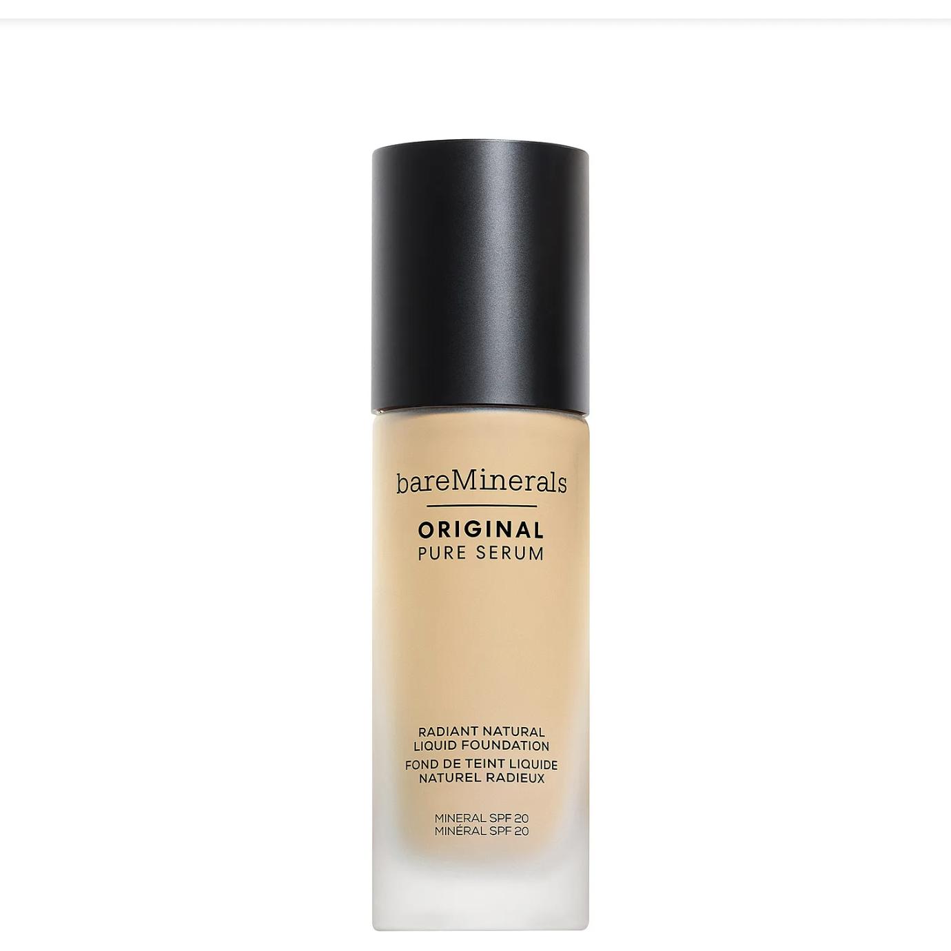 Bare Minerals, Fondotinta, - FOUNDATION ORIGINAL PURE SERUM LIQUID FOUNDATION - SHADE EXT Fair Warm 1.5 30ML (Caldo equo 1,5)