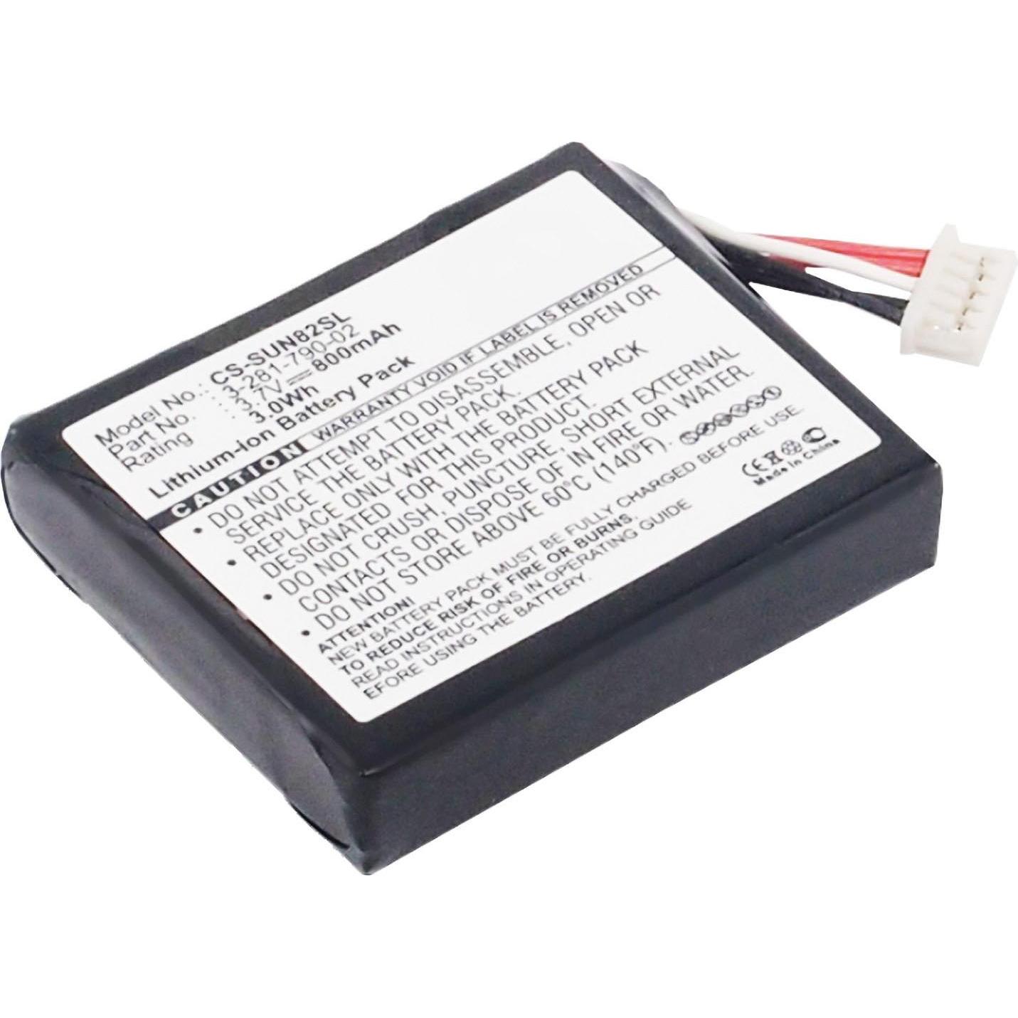 AGI, Fahrzeug Navigation Zubehör, 95220 - Akku - Schwarz - Lithium-Ion (Li-Ion) - 800 mAh - 3,7 V - 35 mm