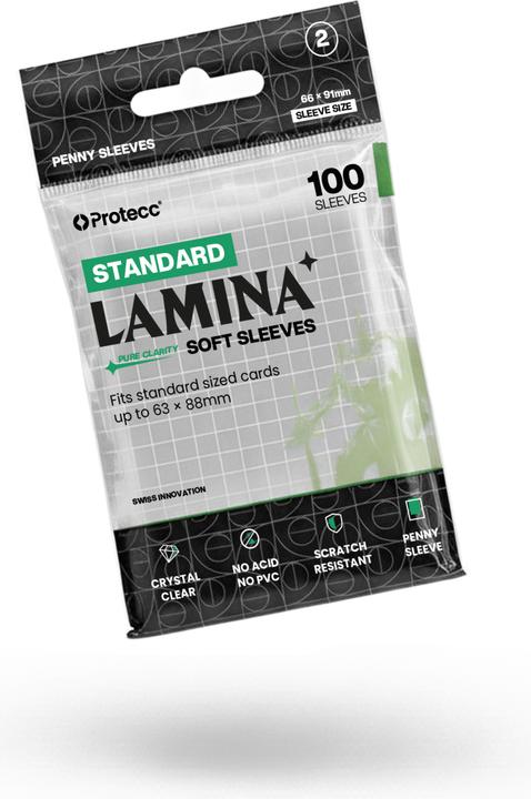 Actual product image Protecc Regular Soft Card Sleeves (Penny Sleeves)