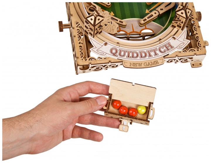Actual product image Ugears Harry Potter Quidditch pinball machine