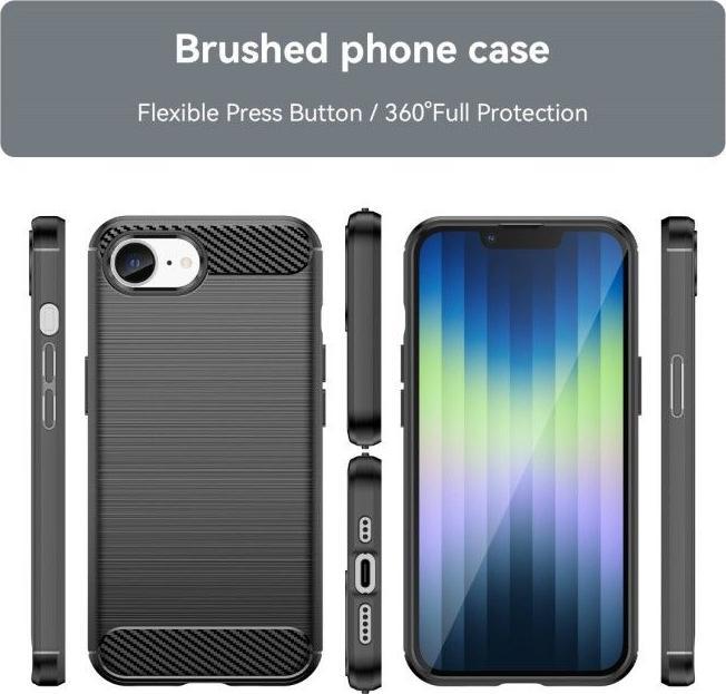 Image du produit MU Style Carbon Fiber TPU Softcase Series (Apple iPhone 16e)