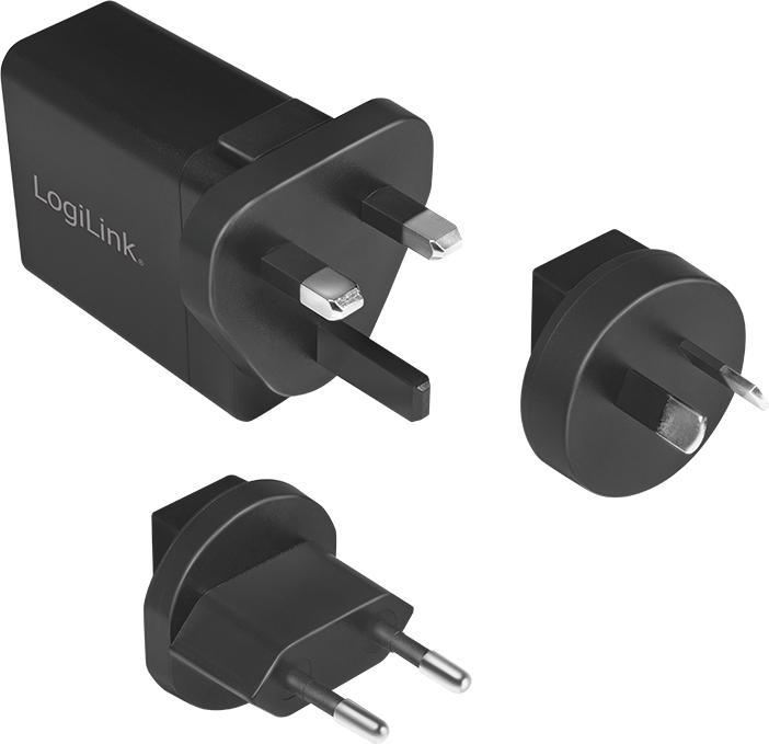 Immagine prodotto LogiLink Caricabatterie da viaggio USB (18 W)