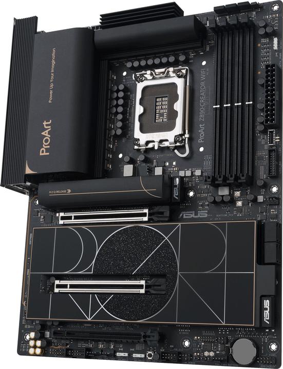 Image du produit ASUS MB PROART Z890-CREATOR WIFI (Intel,LGA1851,DDR5,ATX) (LGA 1851, Intel Z890, ATX)