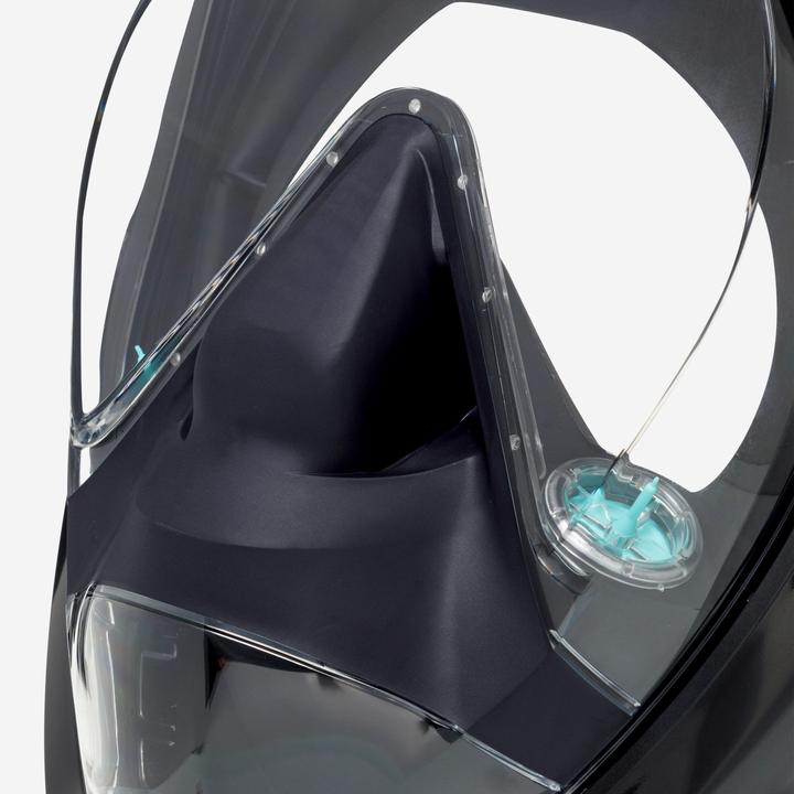 Produktbild Subea Schnorchelmaske Tauchen Damen/Herren - Easybreath 900 schwarz