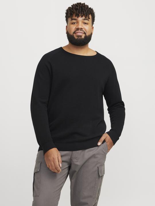Produktbild Jack & Jones Jjehill Knit Crew Neck Noos Pls (4XL)