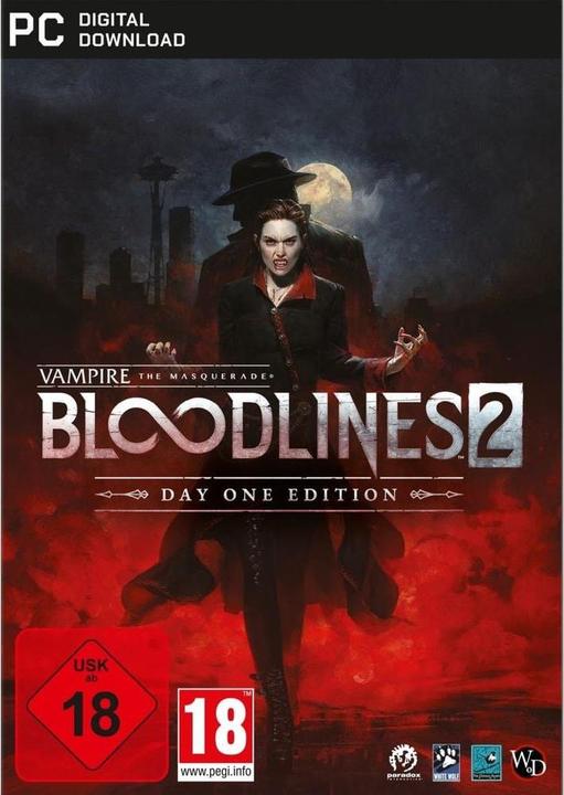 Produktbild Paradox Interactive Vampire: The Masquerade - Bloodlines 2 - Day One Edition (PC, DE)