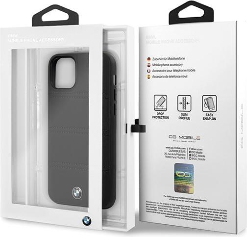 Immagine prodotto BMW Custodia hardcase BMHCN58PELBK iPhone 11 Pro czarny/nero Signature Linee orizzontali (Apple iPhone 11 Pro)