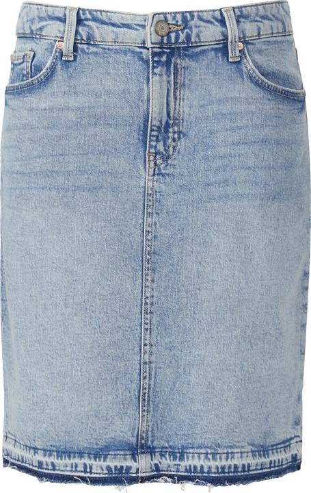 Actual product image S.Oliver Rock Kurzer Jeansrock mit offenem Saum (40)