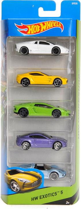 Produktbild Hot Wheels 5er Geschenkset Sortiment (Zufallsmodelle)