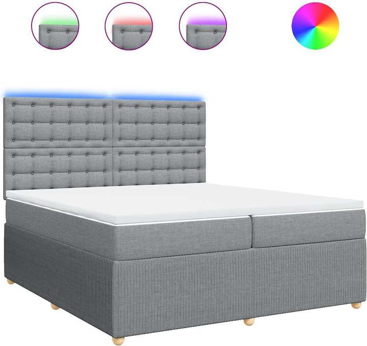 Image du produit vidaXL Boxspringbett (200 x 200 cm)