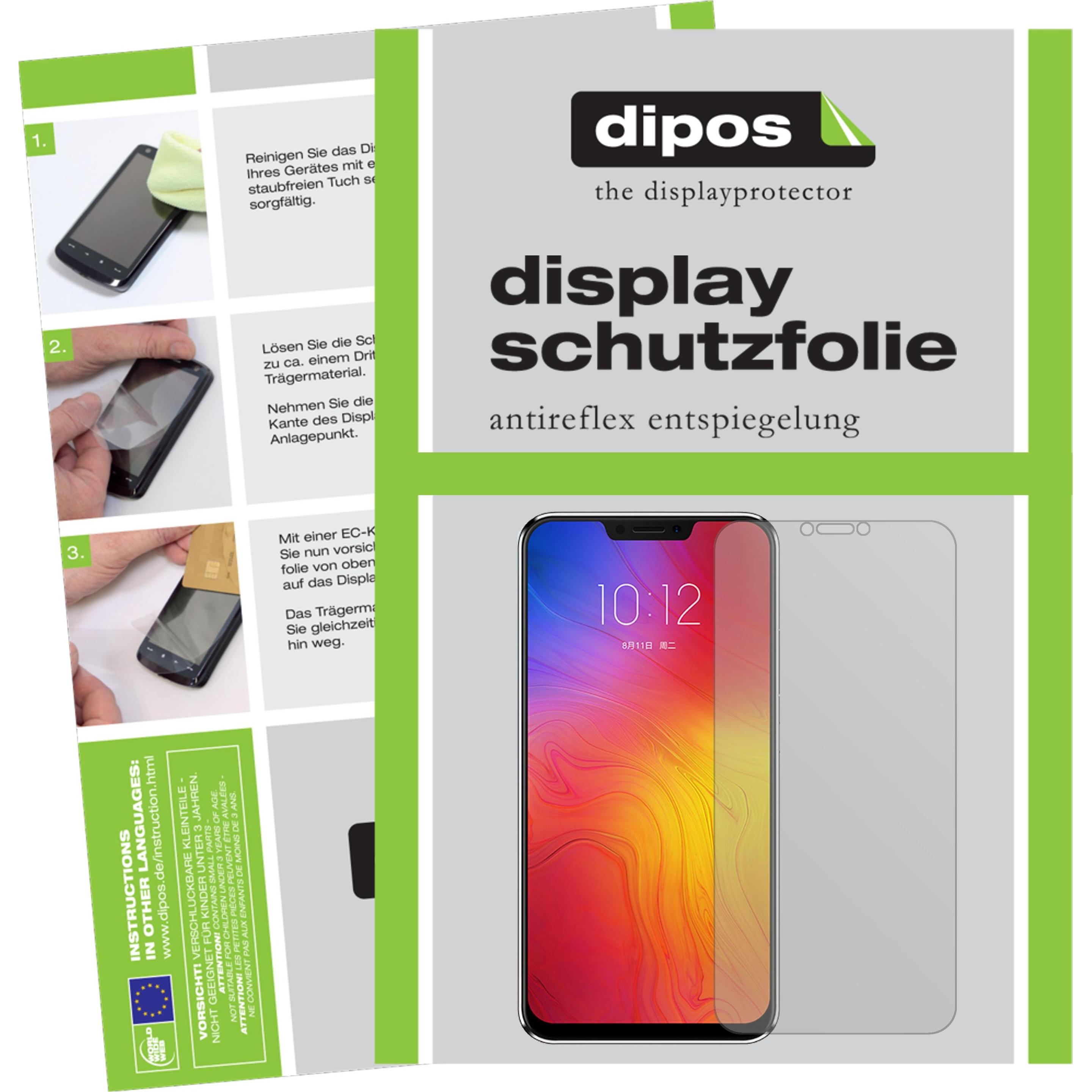 Thumbnail - Dipos Displayschutzfolie Antireflex (2 Stück, Lenovo Z5), Smartphone Schutzfolie, Transparent