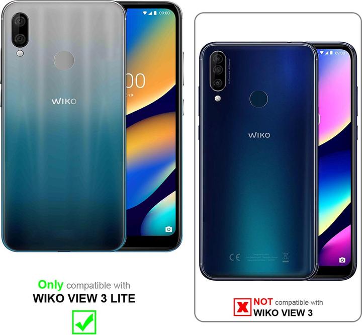 Produktbild Cadorabo Book Invisible Magnet Cover (Wiko View 3 Lite)