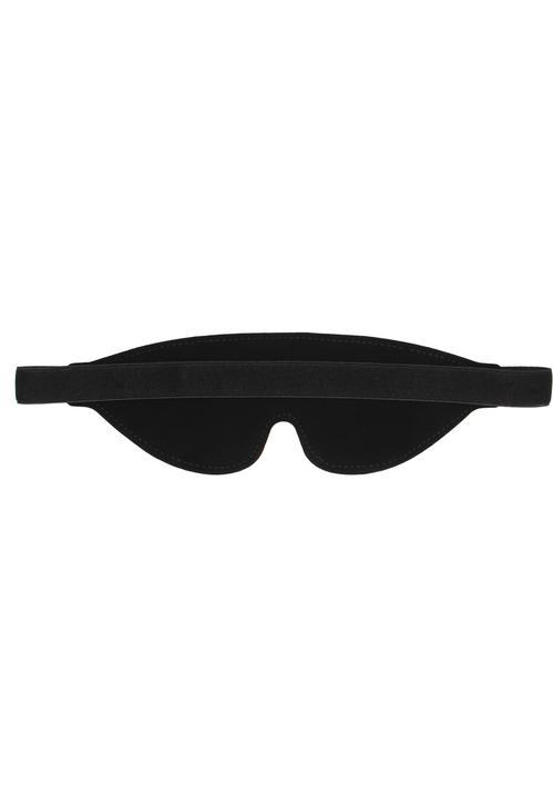 Actual product image Ouch! Bonded Leather Eye-Mask "Ouch" - With Elastic Straps