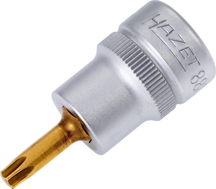 Produktbild HAZET Schraubendreher-Steckschlüsseleinsatz ∙ TORX 8802-T25 ∙ Vierkant10 mm (3/8 Zoll) ∙ Innen TOR…