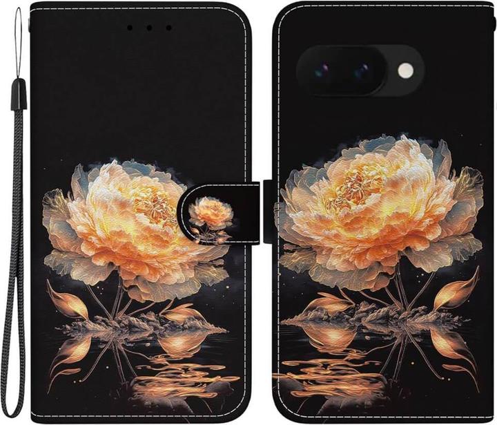 Produktbild Cover-Discount Google Pixel 9a - Tasche Hülle mit Blüten Motiv (Google Pixel 9a)