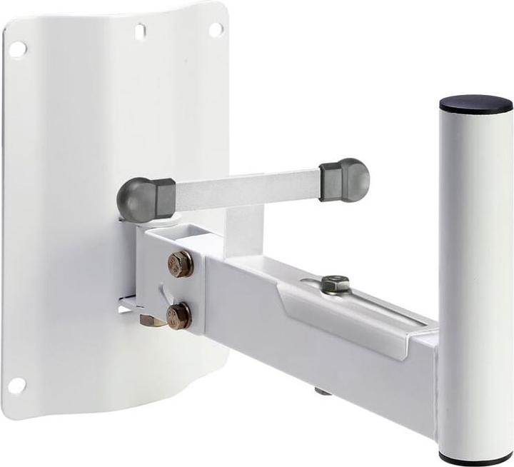 Adam Hall Stands SMBS wall mount for boxes white (1 pcs., Wall installation, Pivoting, Tiltable)