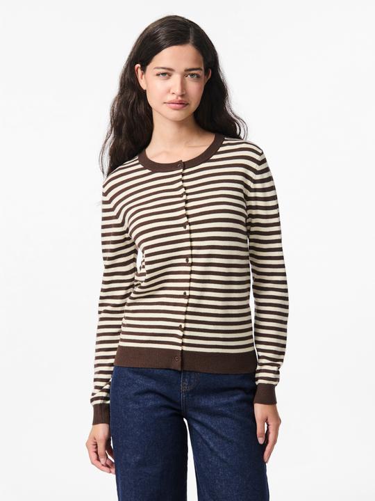 Actual product image Pieces Pcnora Ls O-Neck Knit Cardigan Noos Bc (XS)