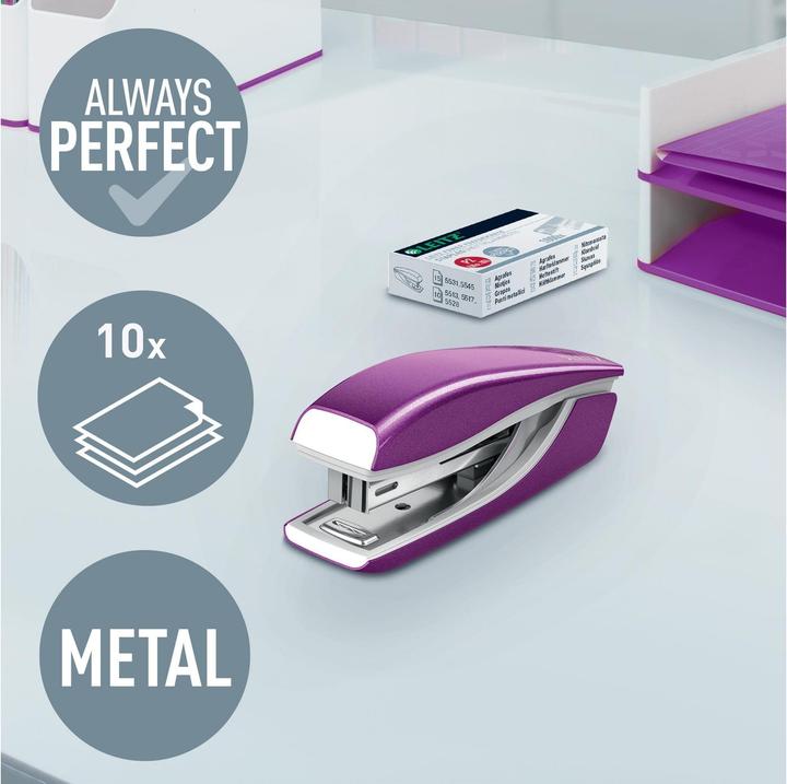 Actual product image Leitz WOW Mini Stapler (10 Sheets)