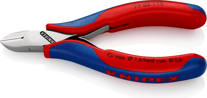Immagine prodotto Knipex Tronchese laterale per elettronica 77 02 115 SB (115 mm)