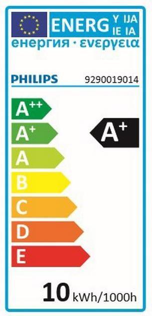 Label énergétique Philips Lampe 9,5 W (68 W) E27 Blanc chaud (E27, 9.50 W, 950 lm, 1 x, F)