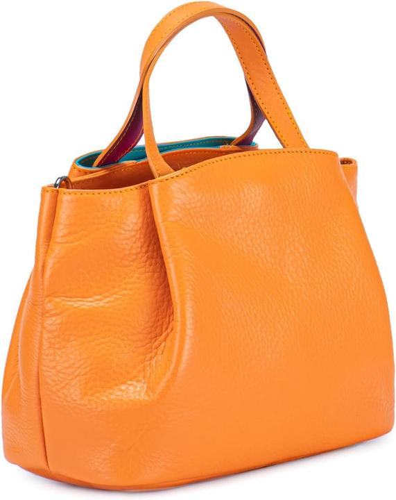 Actual product image Mywalit Small Grab Handbag with Removable Shoulder Strap