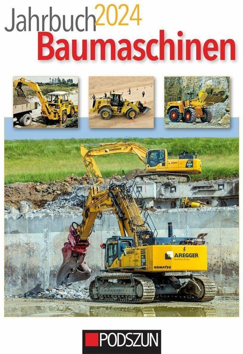 Immagine prodotto Jahrbuch Baumaschinen 2024 (Tedesco, 2023)