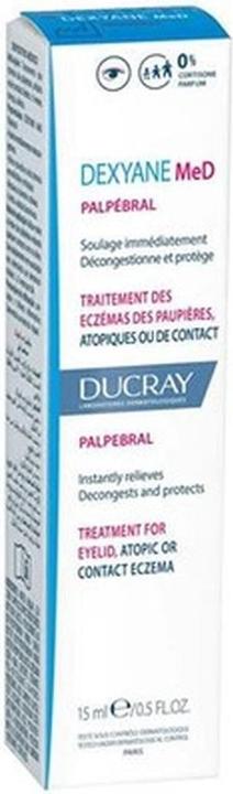 Ducray Dexyane Med Palpebral Eye Cream For Eyelid Eczema - 15ml (Augenpflege Crème, 15 ml)