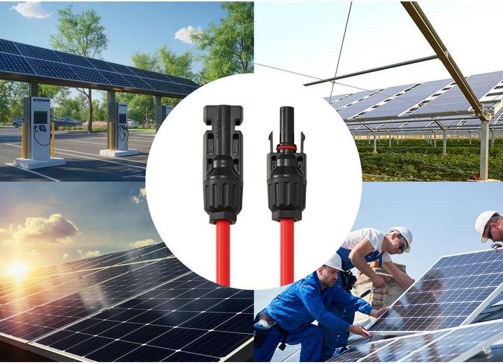 Actual product image Tru Components PV-Solar-Verlängerungskabel, Stecker auf Buchse, Rot, 1 m TC-13805732 Rot TRU C