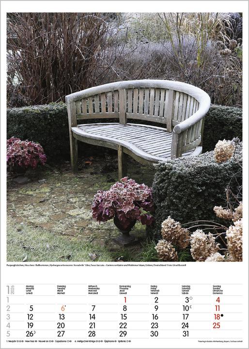 Actual product image Gartenträume 2026 (30 x 42 cm)