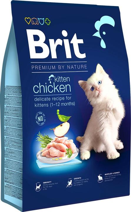 Produktbild Brit PREMIUM Cat Kitten 8kg (Welpe + Kitten, 8000 g)
